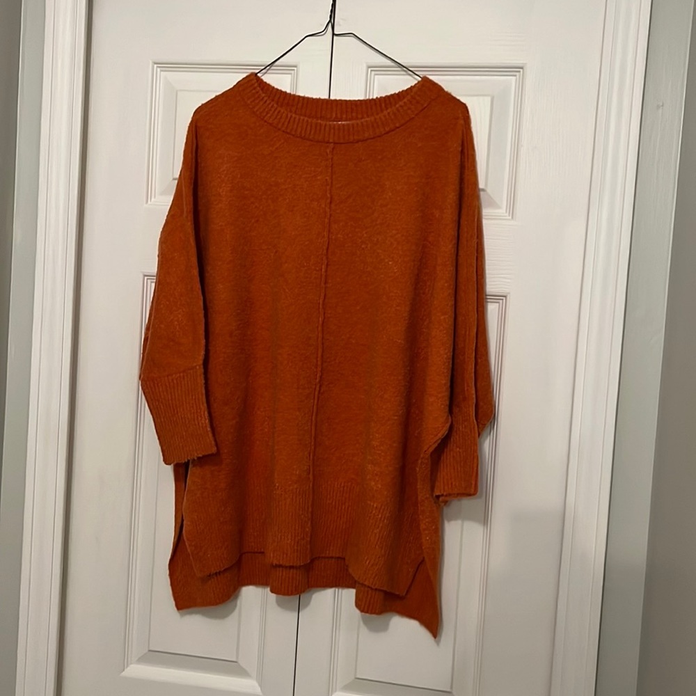 Lou & Grey poncho sweater